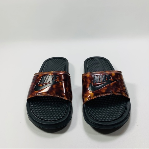 women's nike benassi jdi print fp sandals